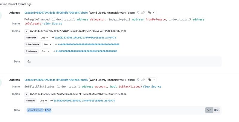 WLFI Token Controversy: Justin Sun Denies Selling Rumors Following Address Blacklist