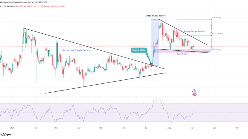 XRP Chart Signals Another Massive Move Ahead After Rally Pause