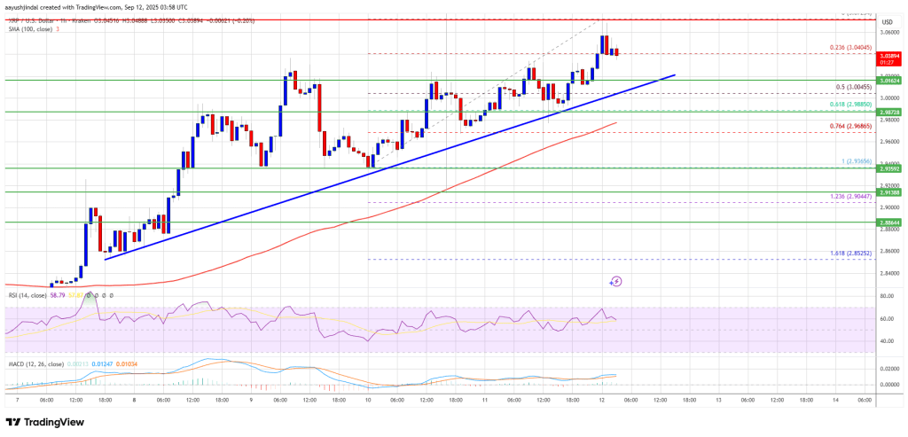 XRP Price Holds Firm – Fresh Rally Could Be Brewing