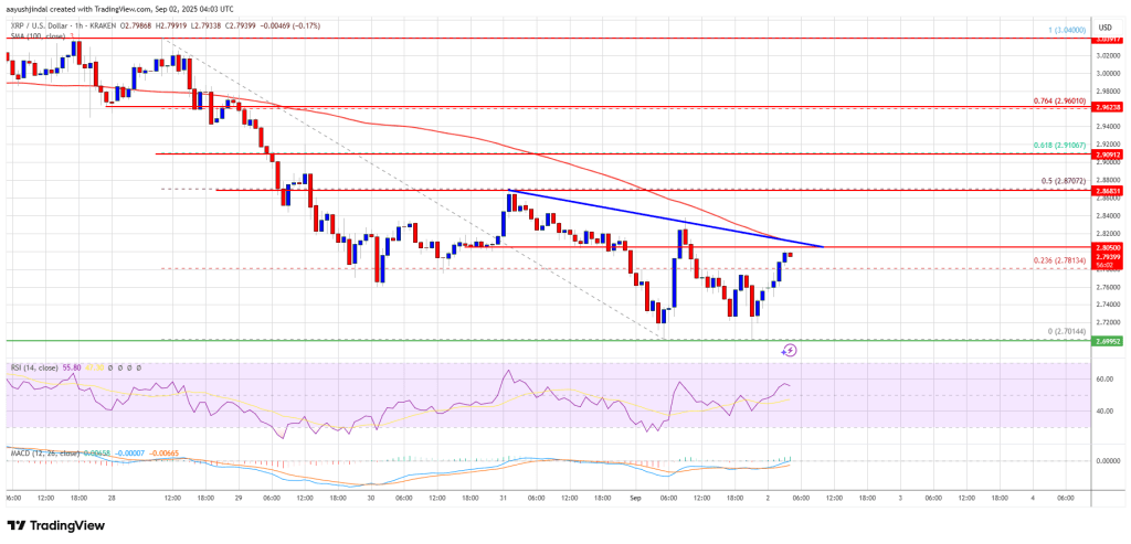 XRP Price Recovery in Focus – Can It Overcome Selling Pressure?