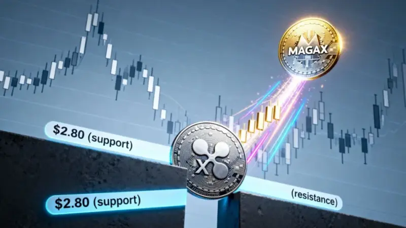 XRP Struggles Between $2.80 and $3.30 While MAGAX Targets 1000%+ Growth From Presale
