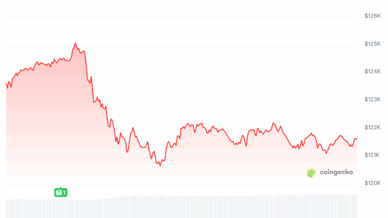 Bitcoin (BTC) Loses $5K in a Day, Ethereum (ETH) Drops Below $4,500: Market Watch