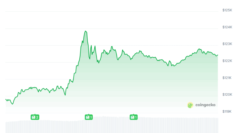 Bitcoin (BTC) Price Touched $124K, Binance Coin Hit a New ATH (Weekend Watch)