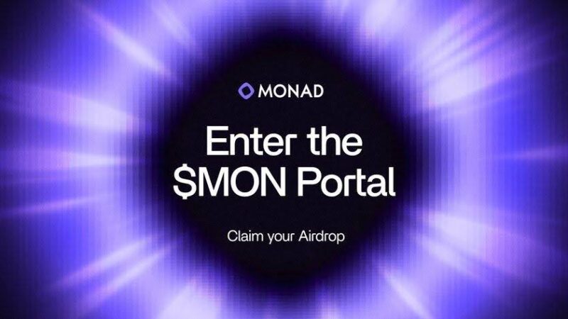 Monad Opens MON Airdrop Claims for 230,000+ Users, Official Portal Live Until Nov. 3