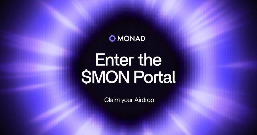 Monad Opens MON Airdrop Claims for 230,000+ Users, Official Portal Live Until Nov. 3