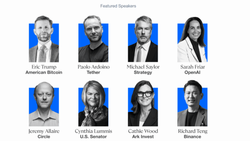 Eric Trump, Michael Saylor, Cathie Woods, Tom Lee Take To Cantor Crypto and AI Conference: What to Expect?