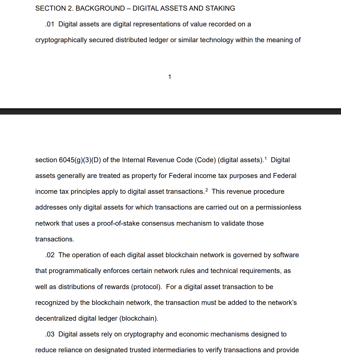 IRS Opens Door to Staking in Crypto ETFs With New Guidance