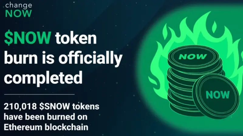 ChangeNOW Brings Back $NOW Burns