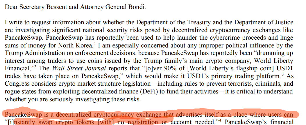 Elizabeth Warren Is Drawing The Knife on Trump’s Crypto Circus