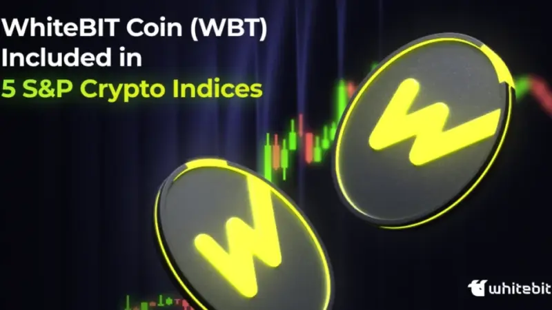 S&P Adds WhiteBIT’s Native Coin to Five Key Cryptocurrency Indices