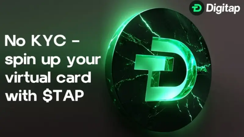 Best Cryptos to Buy Now for Real-World Visa Spending: Digitap’s ($TAP) Non-KYC Option Already Up 263%