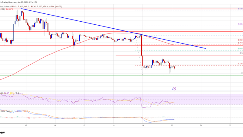 Bitcoin Price Action Turns Unsteady, Downside Threat Grow