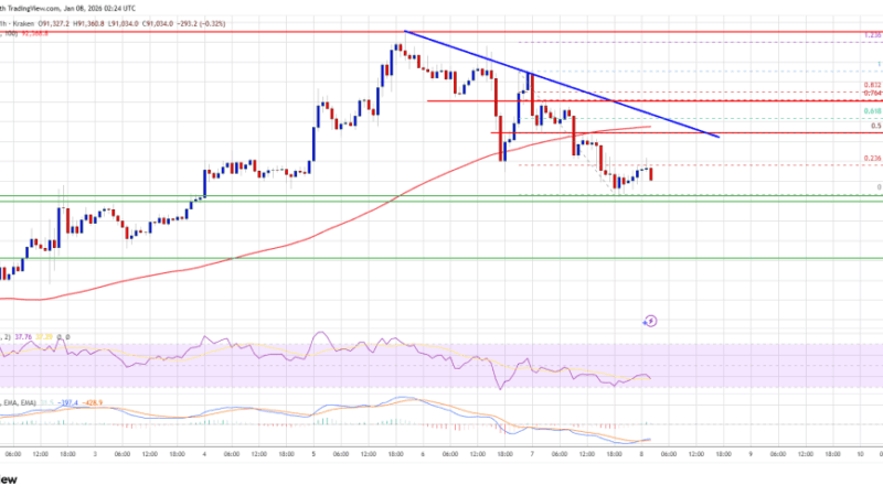 Bitcoin Price Dips Further, Setting Up a High-Stakes Support Moment
