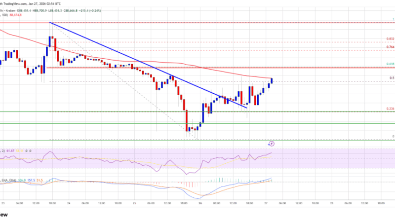 Bitcoin Price Recovery Attempts Rise, But Upside Remains Challenged