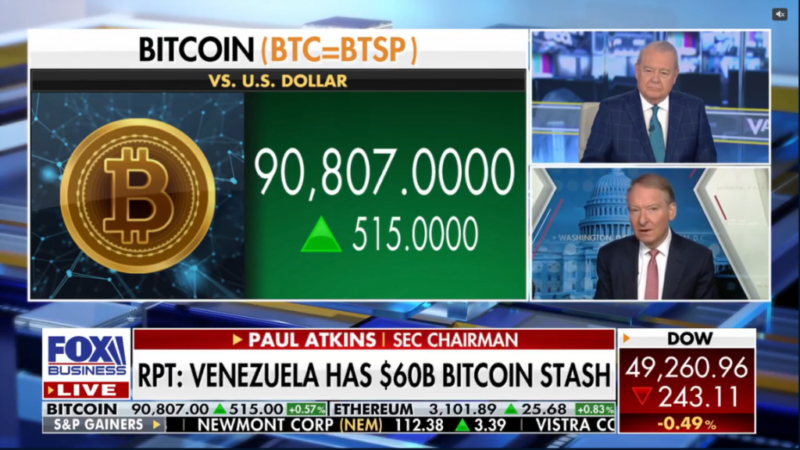 Crypto Market Structure Bill Poised For A Trump Signature, SEC Chief Says