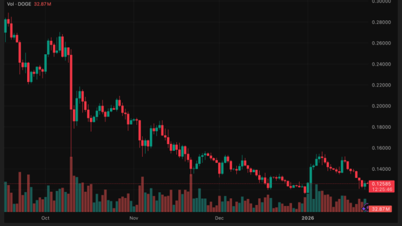 DOGE Eyes Recovery From $0.12 as On-Chain Accumulation Grows and Token Usage Expands