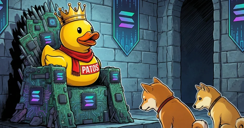 If New Solana Token ‘PATOS’ Tops 2-Cents After Presale, Crypto Investors of $7K Will Be 2026 Millionaires