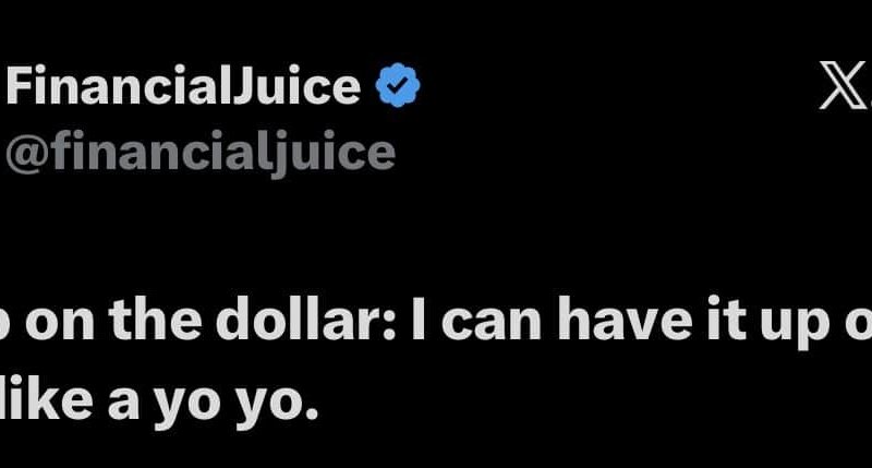 New Economic World Order? The US Dollar And DXY Fast Breakdown Is Signaling Something Bigger Than a Trade