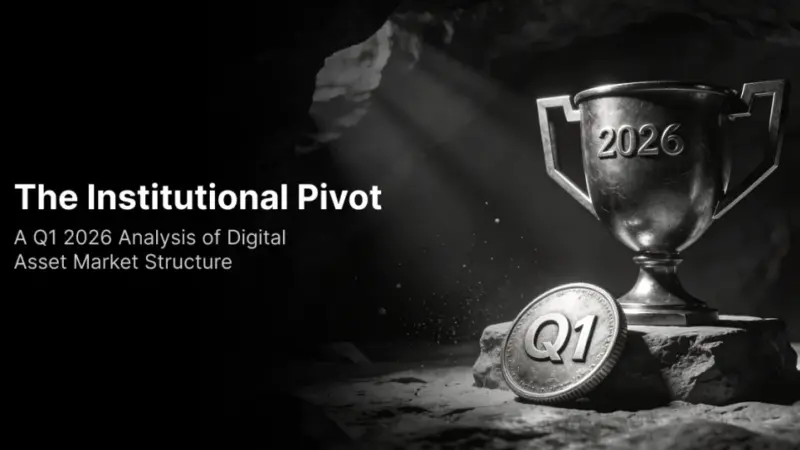 The Institutional Pivot: A Q1 2026 Analysis of Digital Asset Market Structure