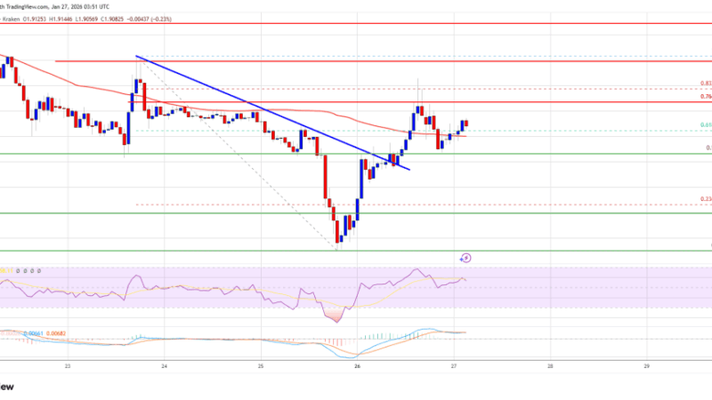 XRP Price Breaks Out, But Bulls Show Caution Above Resistance
