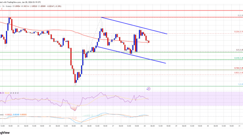 XRP Price Stuck Under $2.00 As Markets Brace For Another Slide