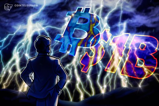 Bitcoin Lightning Network exceeds $1B in monthly volume: Report