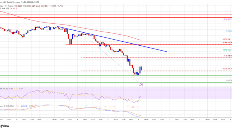 Bitcoin Price Dumps Hard To $60K, Triggering Market Shockwaves