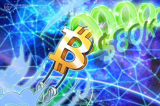 Bitcoin traders explain why $80K is the next target for bulls