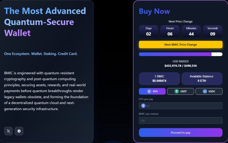 Bitcoin’s Crash to $70K Wipes Out $775M in Leverage, Yet BMIC Defies Gravity