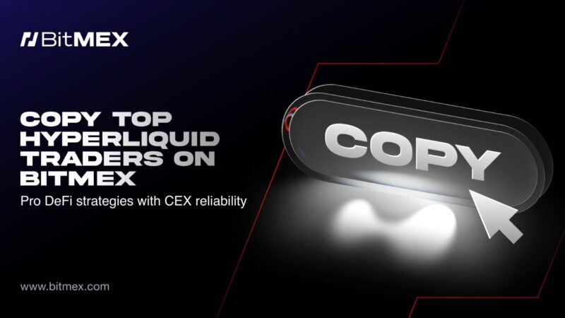 BitMEX Unveils Hyperliquid Copy Trading, $100K USDT Rewards and $5,050 Credits for Users