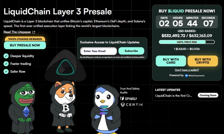 China Accelerates De-Dollarization Push as LiquidChain’s Presale Momentum Builds
