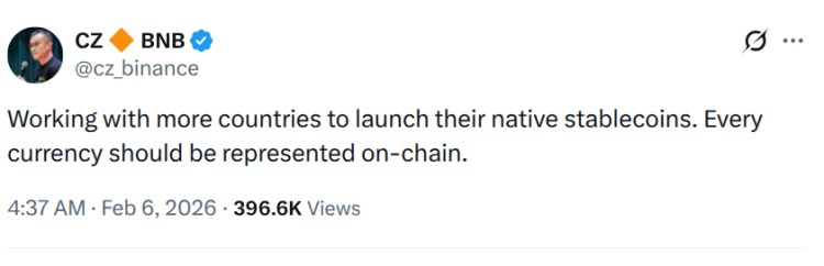 CZ Backs National Currency Stablecoins as Creators Face a New Reality with $SUBBD