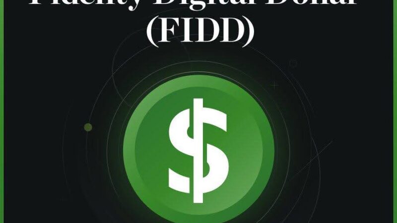 Fidelity Drops “Prediction Markets-Sized” Move: FIDD Stablecoin Hits Ethereum With 1:1 USD Backing