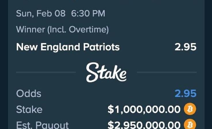 Here’s How Much Bitcoin (BTC) Drake Lost Betting on the Super Bowl