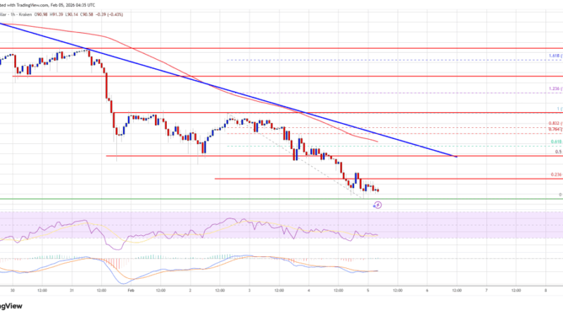 Solana (SOL) Breakdown Accelerates At $90, $80 Suddenly Looks Vulnerable