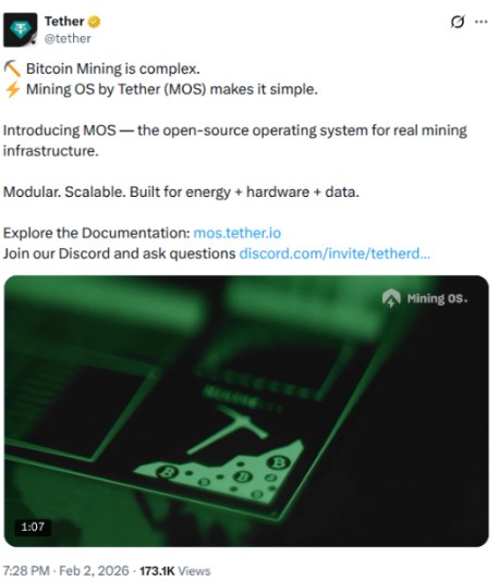 Tether Unveils Open-Source Mining Libraries as Bitcoin Hyper Emerges as Top Layer 2 Contender