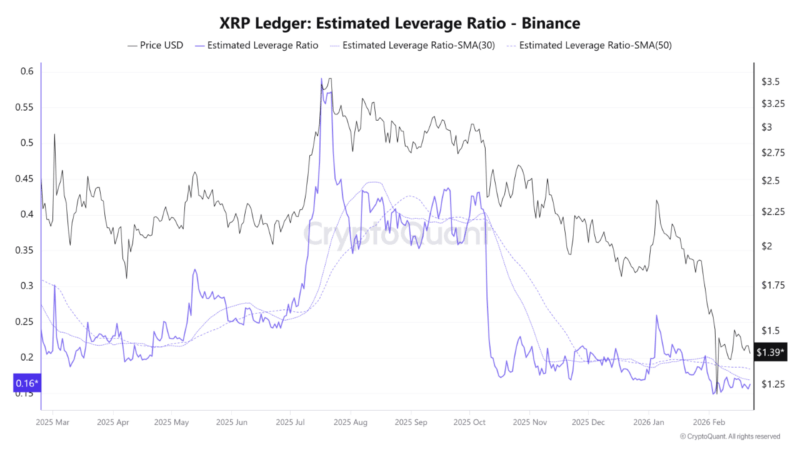 Why XRP’s 0.16 Leverage Floor Ends The Era Of The Flash Crash – And the Hope for a Quick Recovery