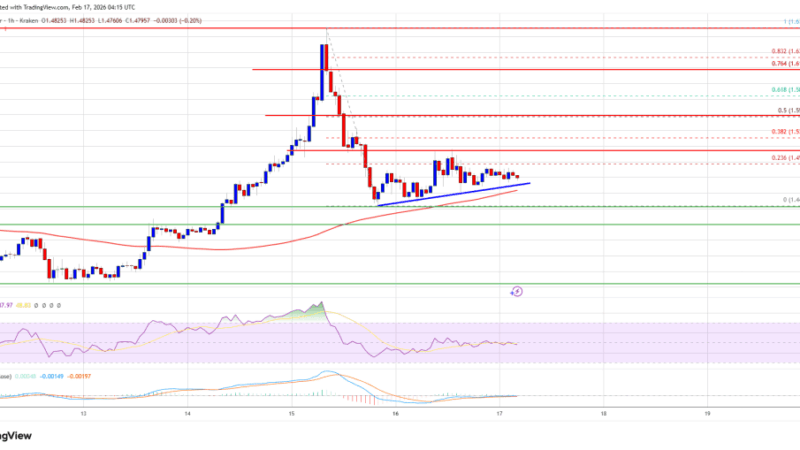 XRP Price Action Tightens As Traders Watch For Breakout Or Breakdown