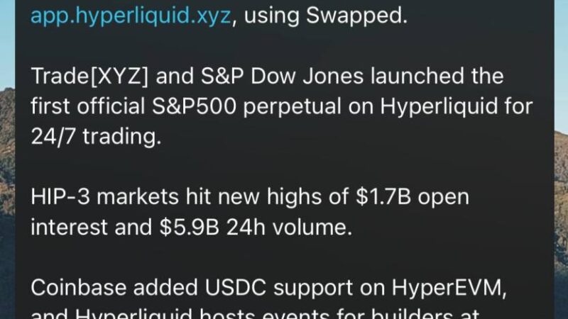 3 Big Hyperliquid News You Might Have Missed This Week