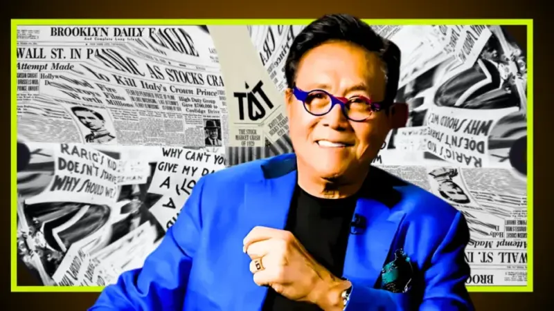 Bitcoin and Ethereum are the Safest Investments for 2026, Says Robert Kiyosaki