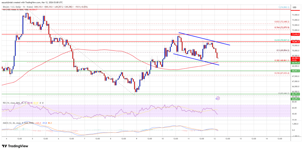 Bitcoin Price Rally Fades, Market Braces for Possible Downside