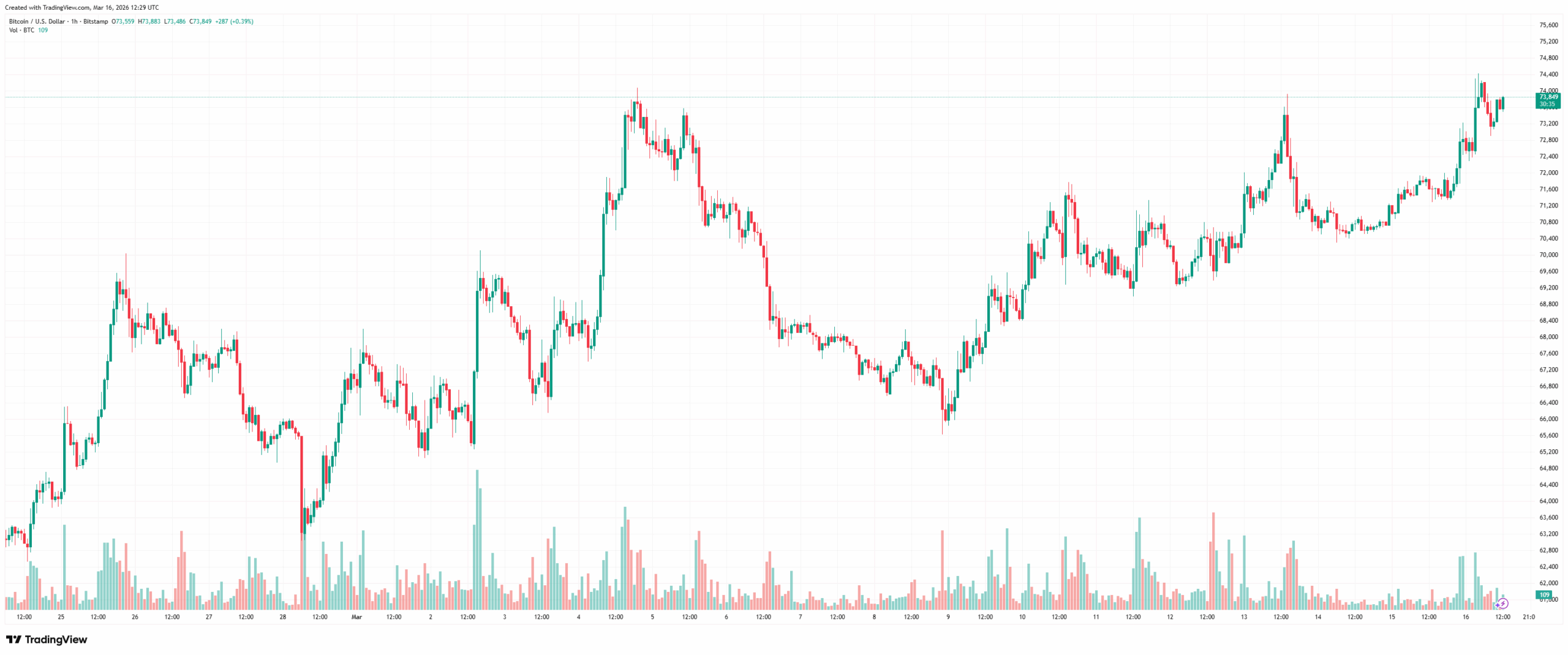 Bitcoin Price Soars to $74K, but Investors Are Already Eyeing New Altcoin GCoin This Week