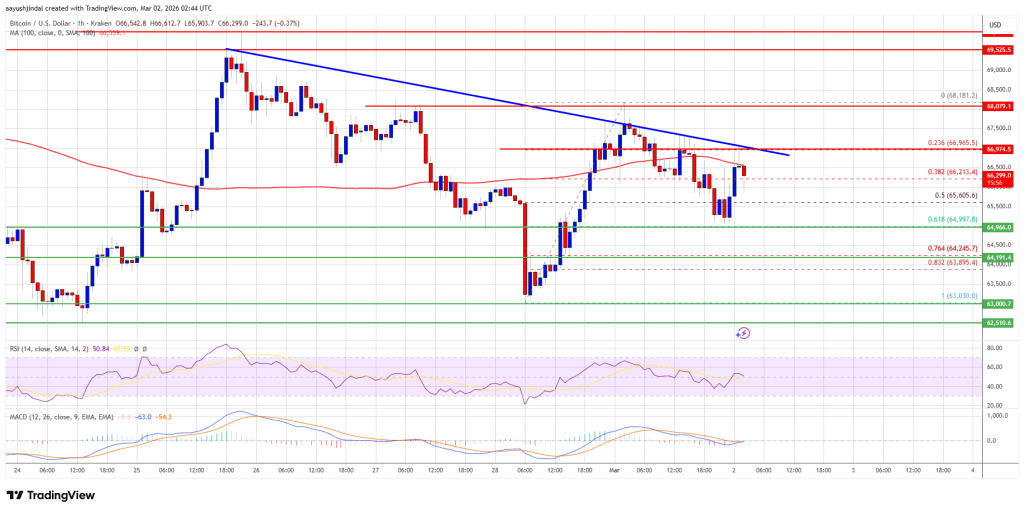 Bitcoin Price Trapped Below $70K, Market Awaits Breakout Catalyst