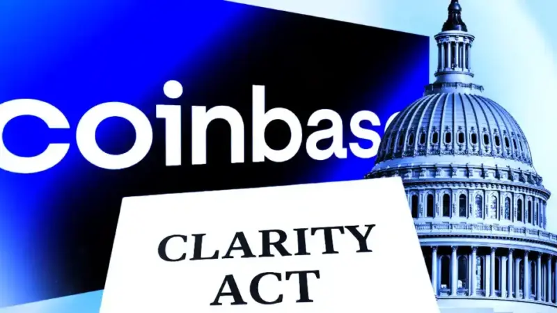 Coinbase Rejects the Clarity Act Draft as Stablecoin Yield Fight Escalates