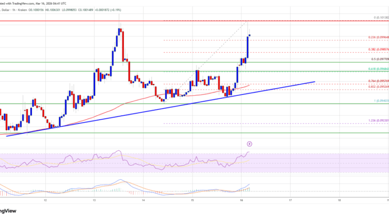 Dogecoin (DOGE) Strength Builds as Traders Anticipate Breakout