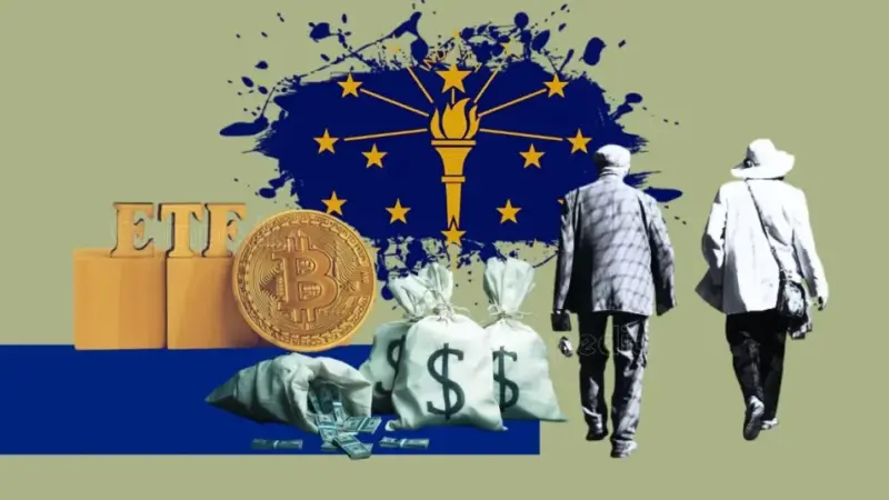 Indiana Mandates Crypto Inclusion in State-Managed Retirement and Savings Plans