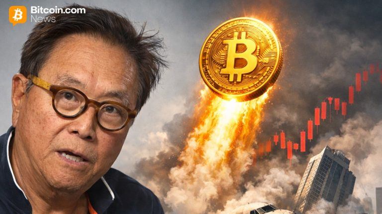 Robert Kiyosaki Highlights Bitcoin Strategy as He Flags Incoming Market Crash Risk