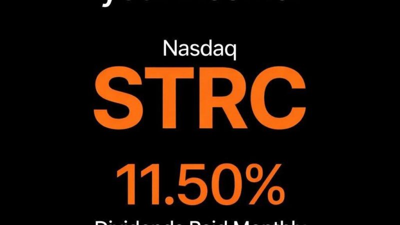 Saylor Lifts STRC Yield to 11.50% as Bitcoin Dips, Double-Digit Returns Locked