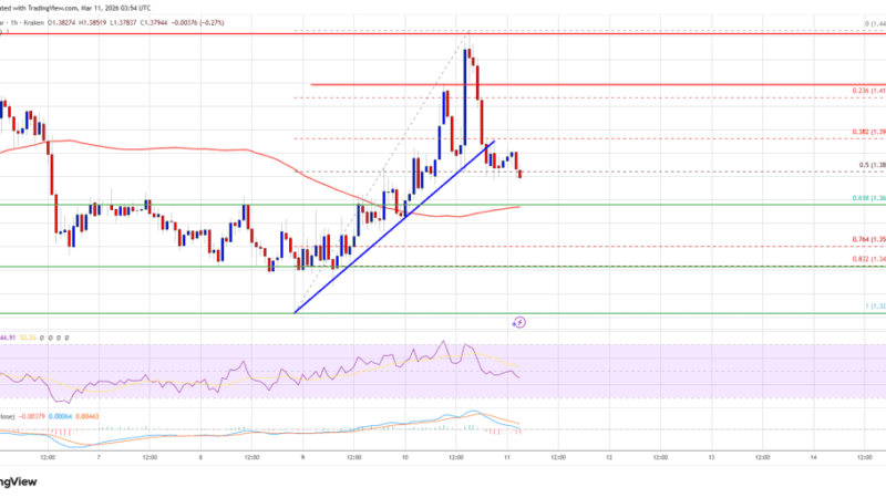 XRP Price its Wall at $1.45, Downside Risks Begin Building