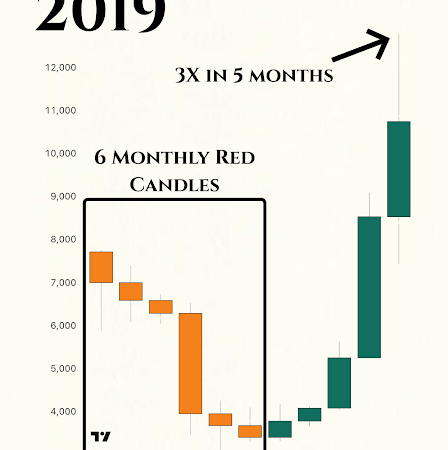 Analyst Says Bitcoin Closing 6 Red Monthly Candles Isn’t Bearish, What To Expect